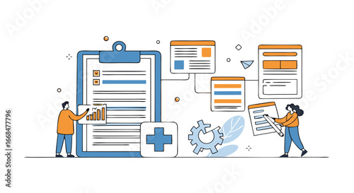 Digital Health Records Management and Patient Care Coordination System Overview
