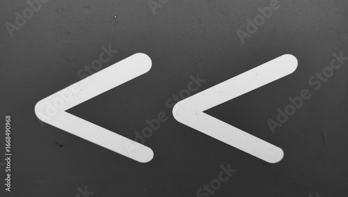 parking sign on a black background