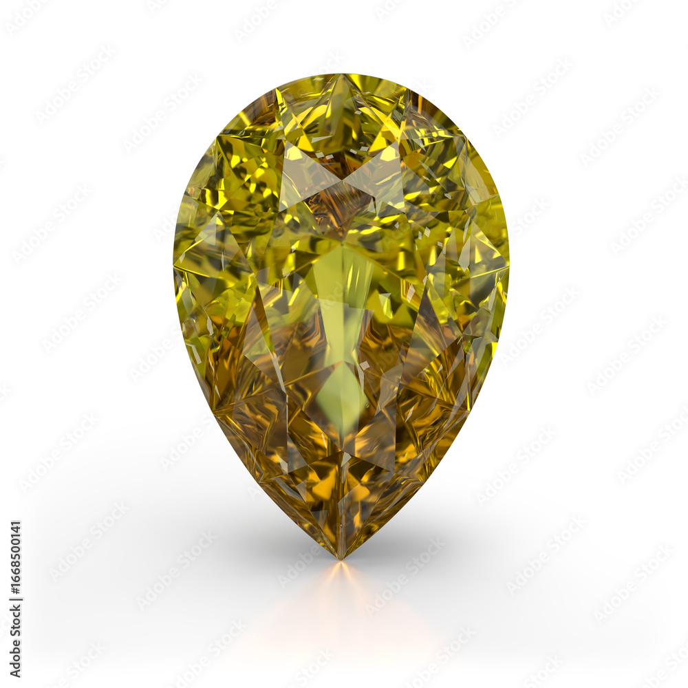 Fototapeta premium The yellow diamond