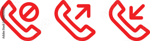 telephone, retro landline phone, red vintage call symbol isolated on white background Smart phone of new generation. Touch screen. World technology	
