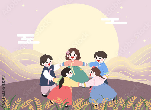 Happy Chuseok Celebration with Korean Children