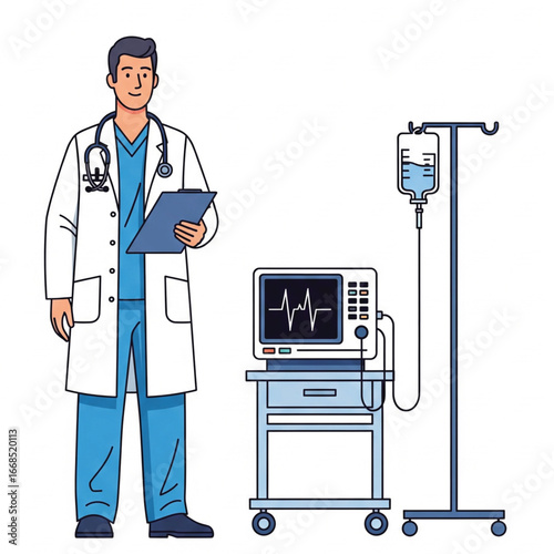 doctor with stethoscope
