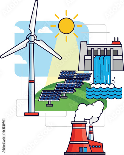 Renewable Energy Sources and Industrial Power Generation