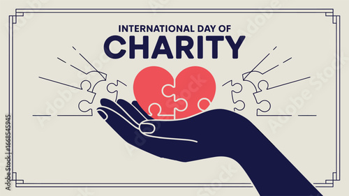 International Day of Charity Helping Hand with Heart