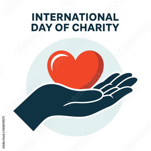 International Day of Charity Helping Hand with Heart