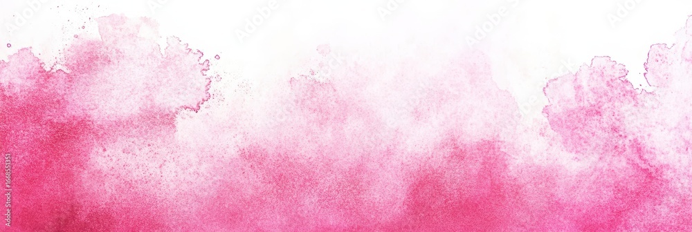 Obraz premium Elegant Graffiti Pink. Hand-Drawn Light Pink Watercolor Background with Text Space for Valentine's Day Concept