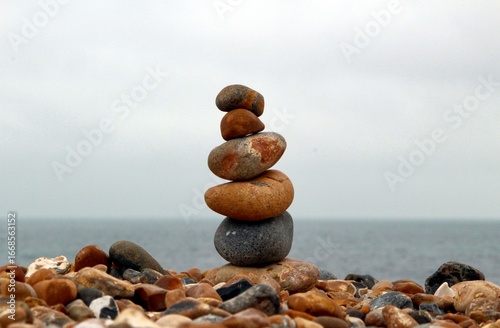 Pebbles on the beach