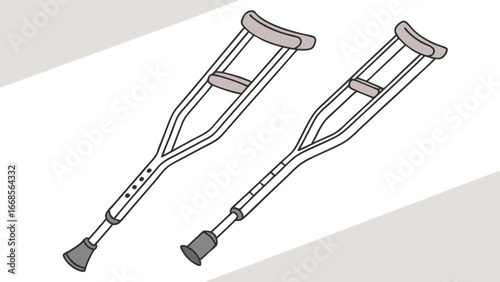 hospital crutches