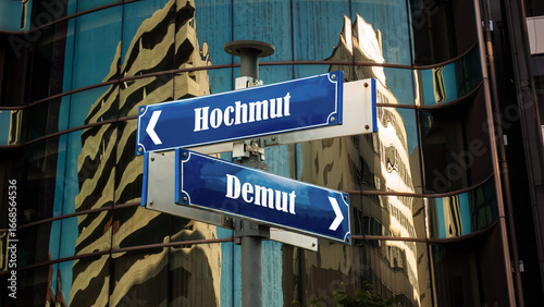 Signposts the direct way to Humility versus Haughtiness