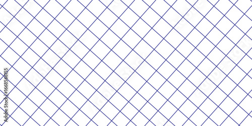 Black metal mesh seamless pattern vector illustration. Metal grid pattern. Silhouette Steel wire Chain link Fence Pattern. Grid, mesh, lattice background with rhombus, diamond shapes