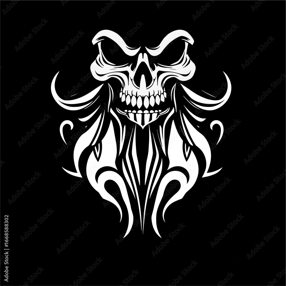 Obraz premium SKULL 1.eps