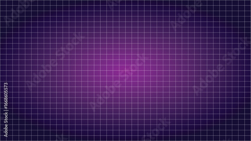 Abstract geometric background with horizontal glowing lines and a gradient of deep purple and violet hues creating a futuristic digital pattern