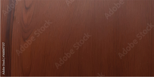 Close-Up of Deep Brown High Gloss Lacquered Wooden Paneling – Elegant Polished Wood Texture with Natural Grain, Retro Background, and Rich Reflective Surface