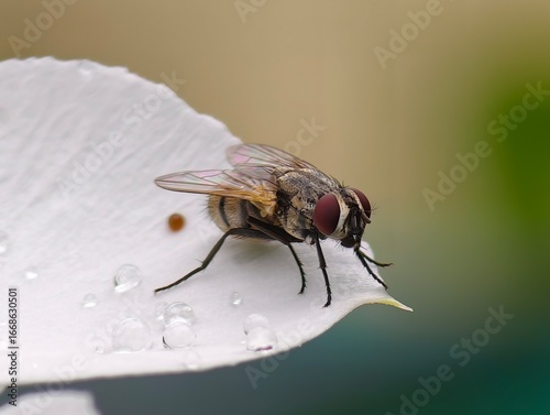 fly on leaf