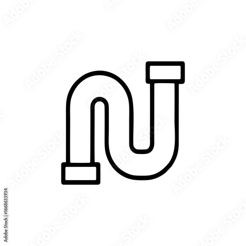 
water pipe icon for irrigation