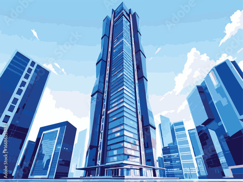 modern office building