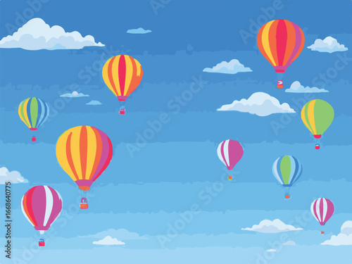 hot air balloons