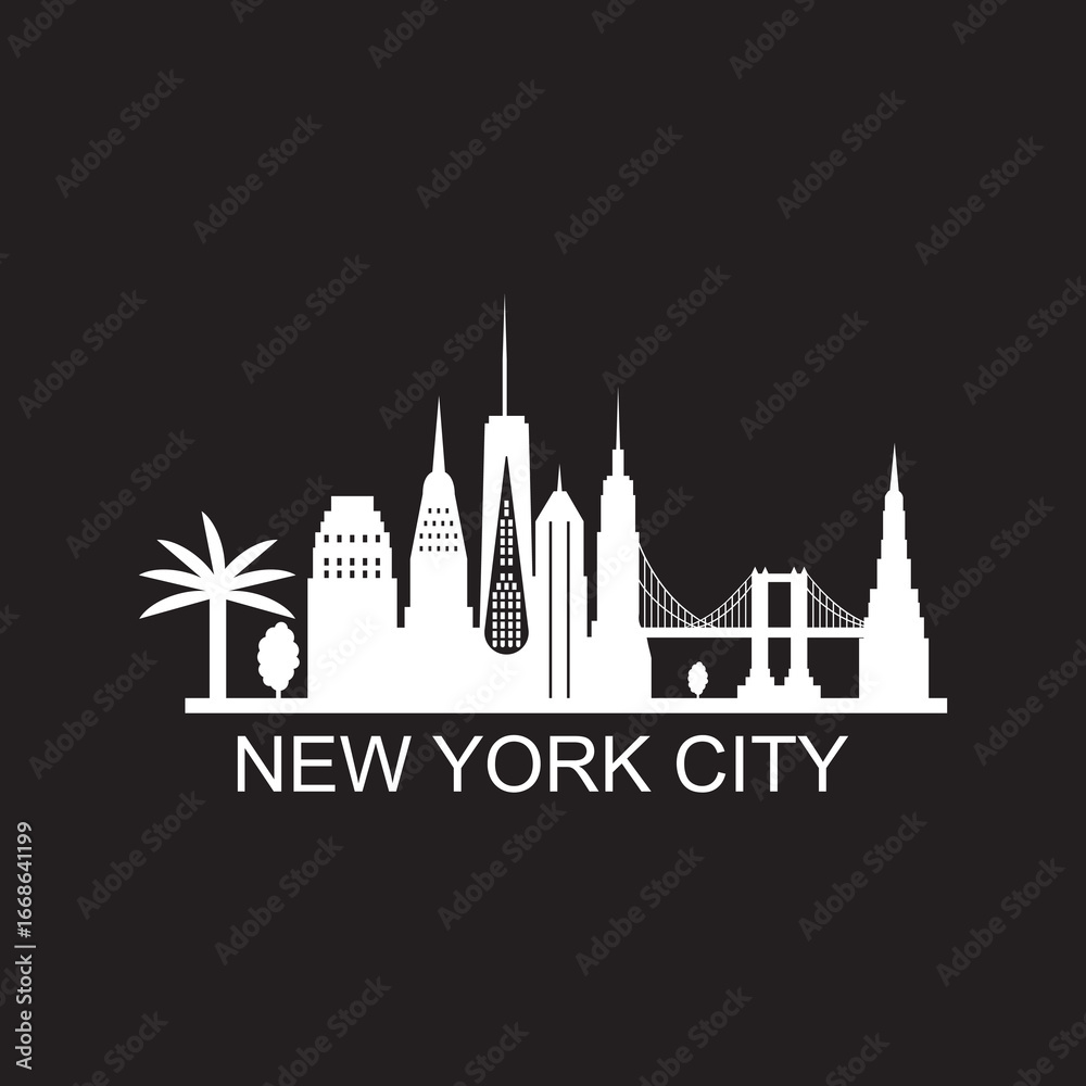 Obraz premium New city and town logo