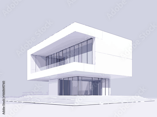 vector illustration of a building