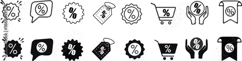 Shopping Cart and Payment Icons – E-commerce Vector Pack