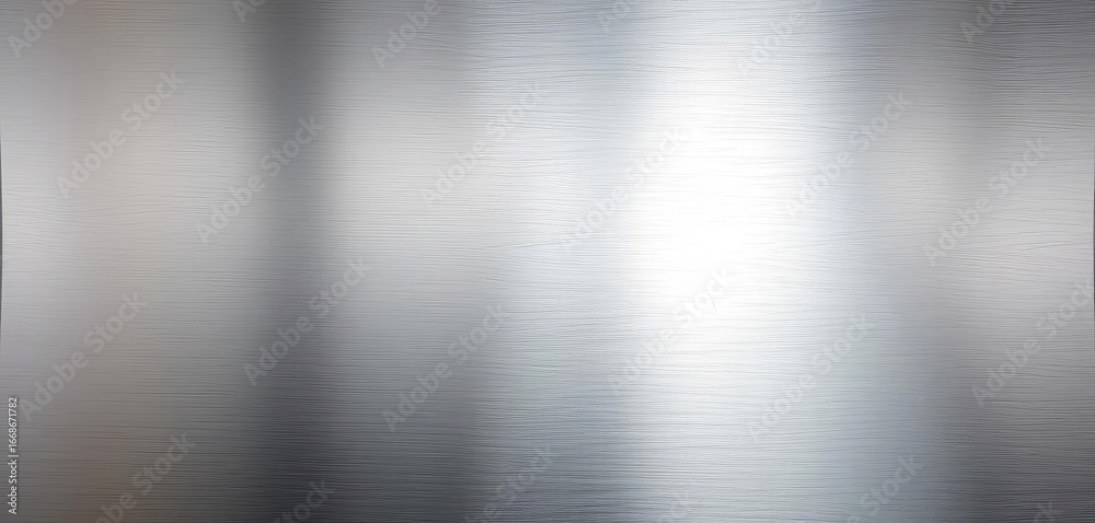 Fototapeta premium Abstract metallic surface with brushed texture, showing subtle light reflections, design element, grunge