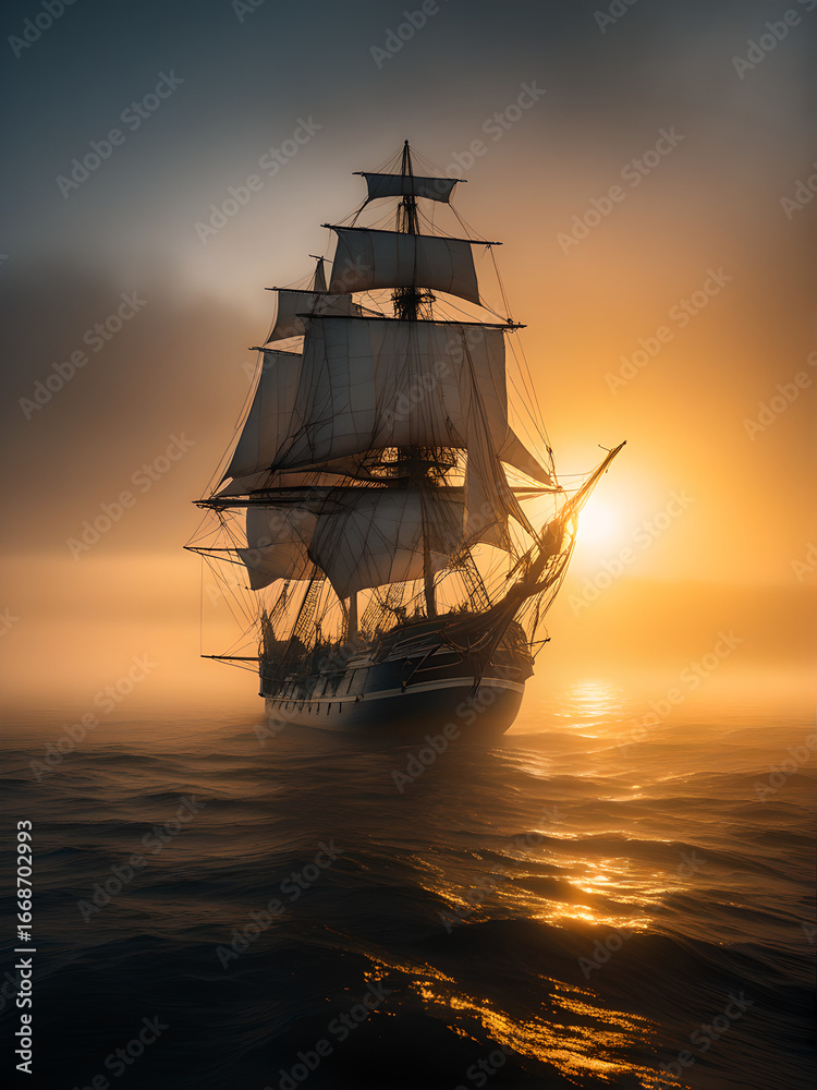 Obraz premium Sailing