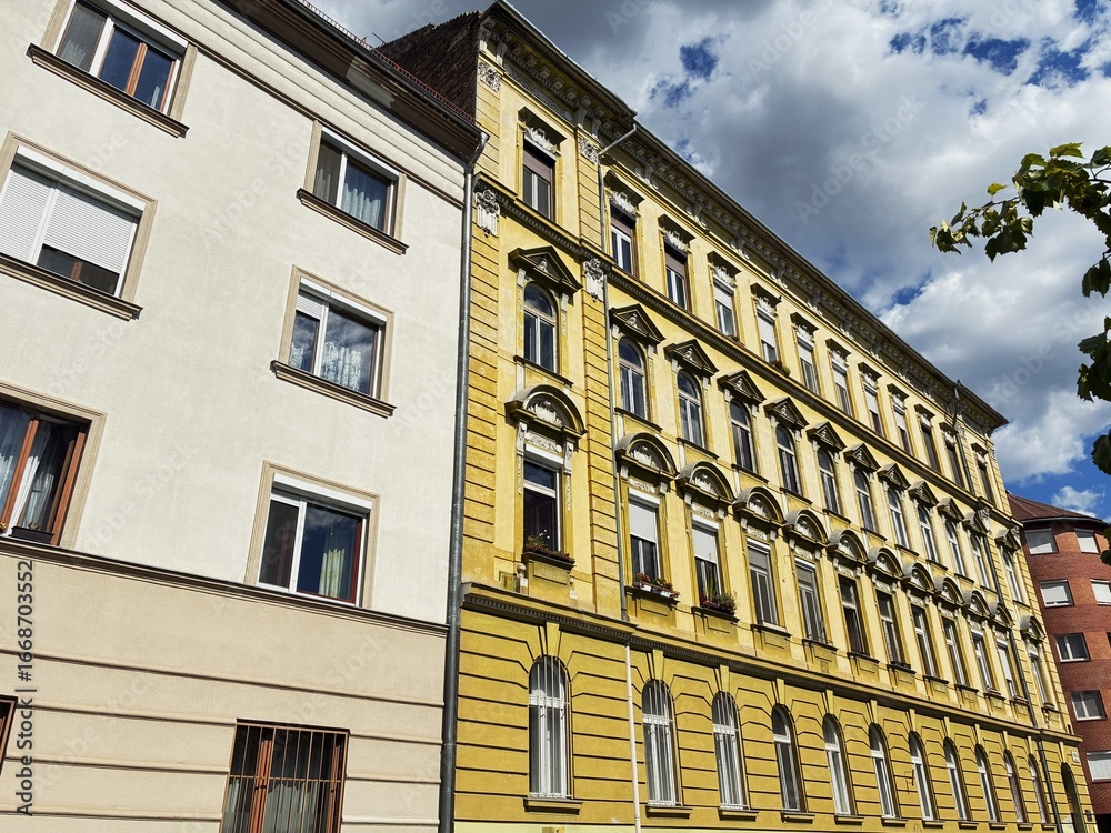 Fototapeta premium Building facade.