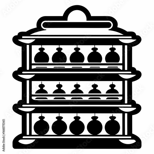 Spice Rack Silhouette