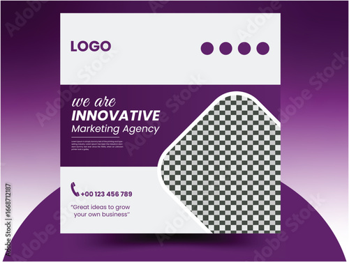 Marketing Agency Social Media Banner Template