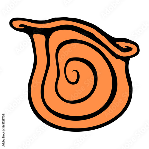 Snail shell Insect House Spiral Cool Form Comic
