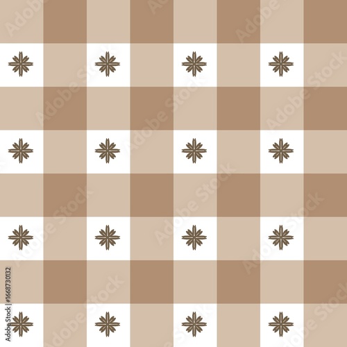 Seamless plaid pattern	