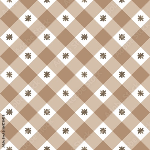 Seamless plaid pattern	