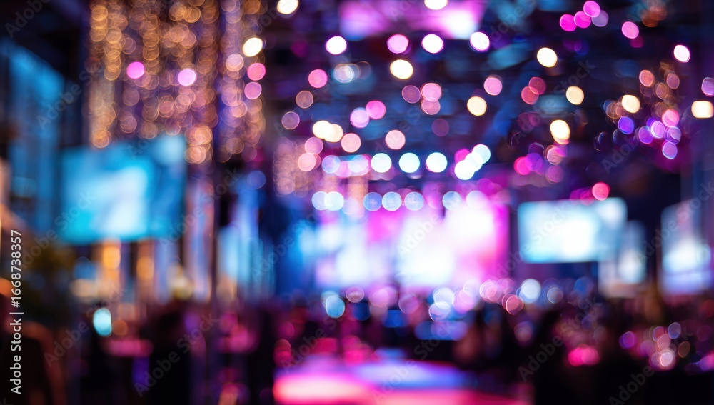 Fototapeta premium Blurred indoor event