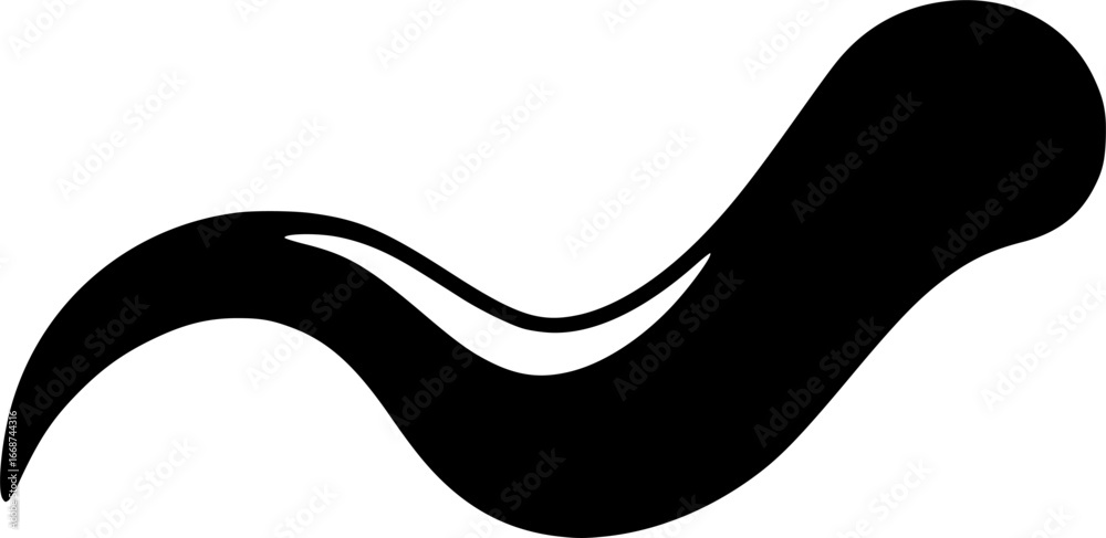 Fototapeta premium Flexible state outline icon vector