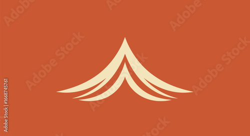 Abstract Tent Design.