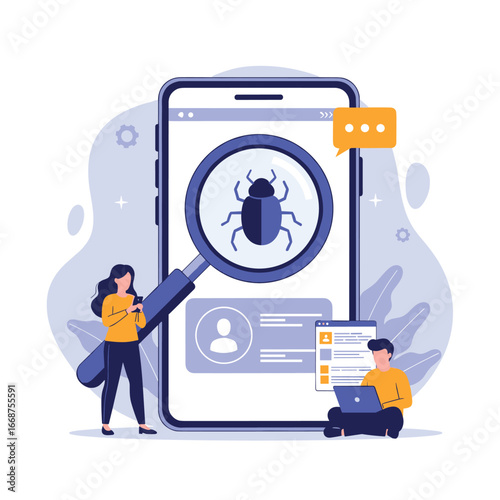 Mobile application testing for bug discovery and quality assurance strategy