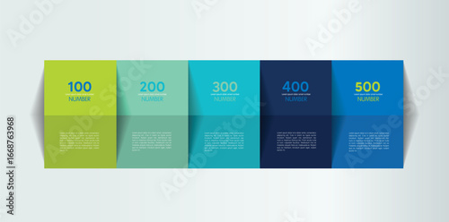 Table template. Schedule table. 3D table. Business table. Brochure table, schedule. Minimalistic table. Step by step.