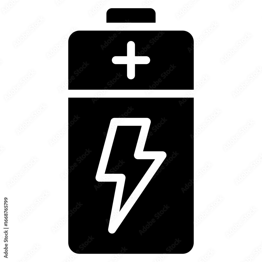 Fototapeta premium Battery Icon Element For Design