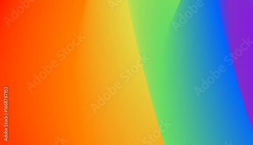 Colorful gradient abstract background with smooth transition of rainbow hues, blending red, orange, yellow, green, blue, and purple tones.
