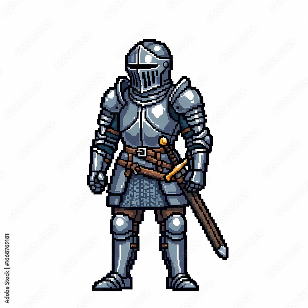 Fototapeta premium Male knight 