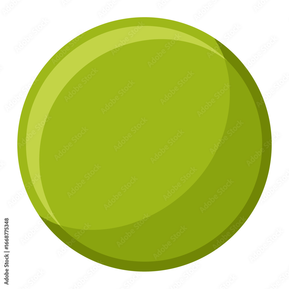 Glossy olive green circle vector design Glossy olive green circle vector design
