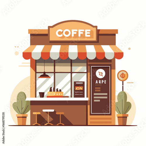 shop window with shop