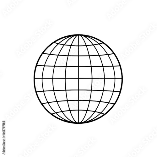 Serene Minimalist Globe Exploration