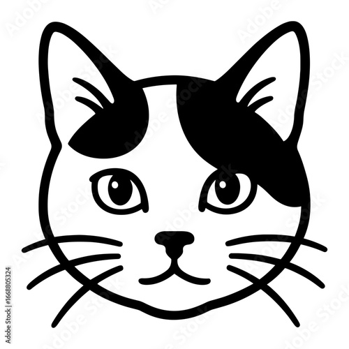 Calico Cat Face