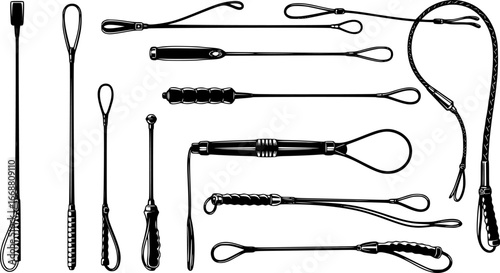 Riding crops svg, Riding crops silhouette, Horse riding crop silhouette, Horsewhip svg, Horse crops svg, Riding equestrian svg, Riding crops vector set organized