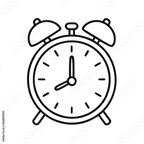 Alarm clock time vintage retro