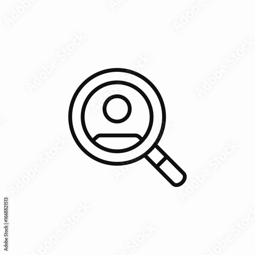 search magnifying glass icon sign vector