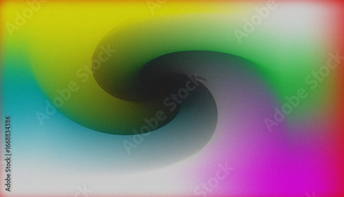 Abstract modern dynamic colors background. Grainy texture background style. Colorful Liquid Gradient and Grain Background for Spring Design. Vector Illustration.