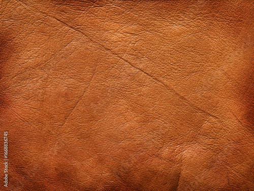 Wallpaper Mural Genuine leather texture background. Old brown cowhide background texture dark brown leather. Design element. Torontodigital.ca