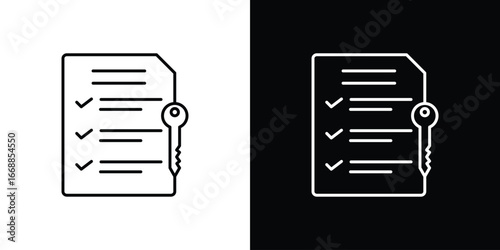 Key takeaway icons. vector symbol illustrations.